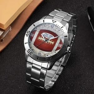 New Stainless steel San Francisco 49ers watch